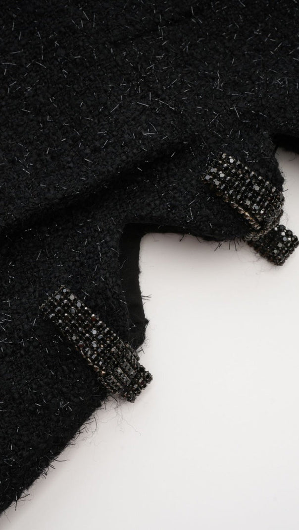 AIIZIE BOW-DETAIL CUT-OUT MINI DRESS IN BLACK - product image