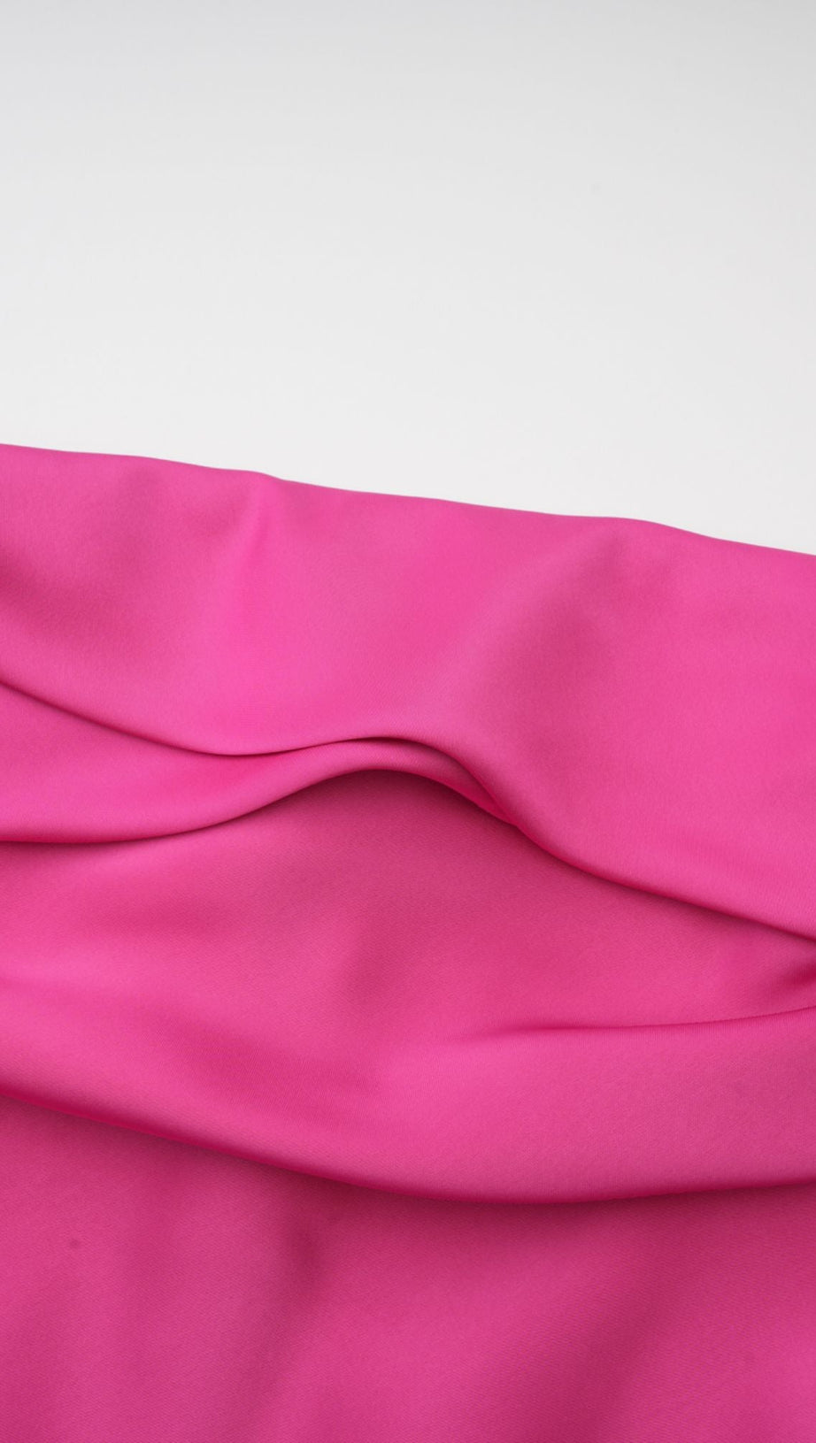 YASMIN OFF-SHOULDER SATIN MIDI DRESS