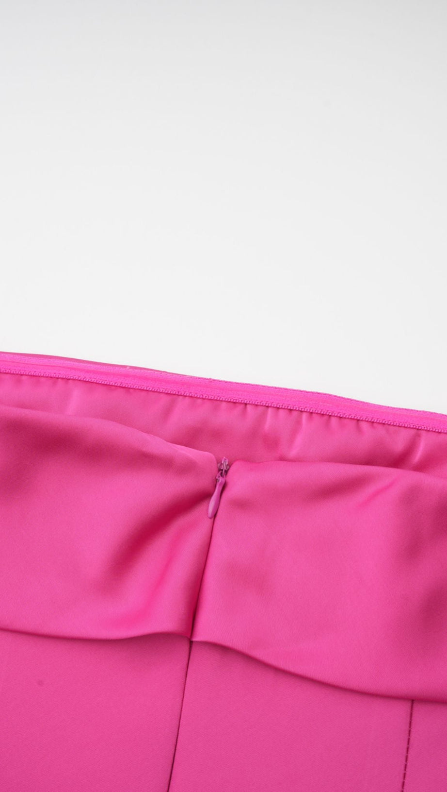 YASMIN OFF-SHOULDER SATIN MIDI DRESS