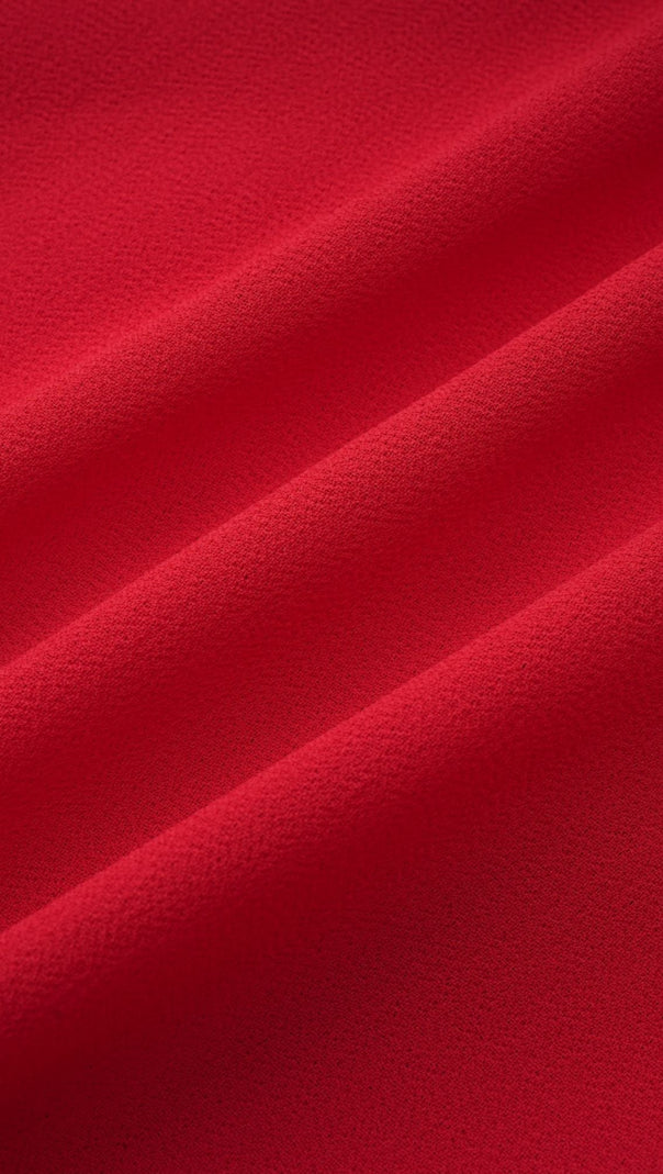 CLARABELLE RUCHED DRAPED MINI DRESS IN RED