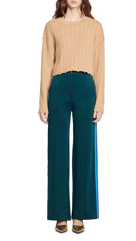 STRICKPULLOVER MIT RUNDHALS 