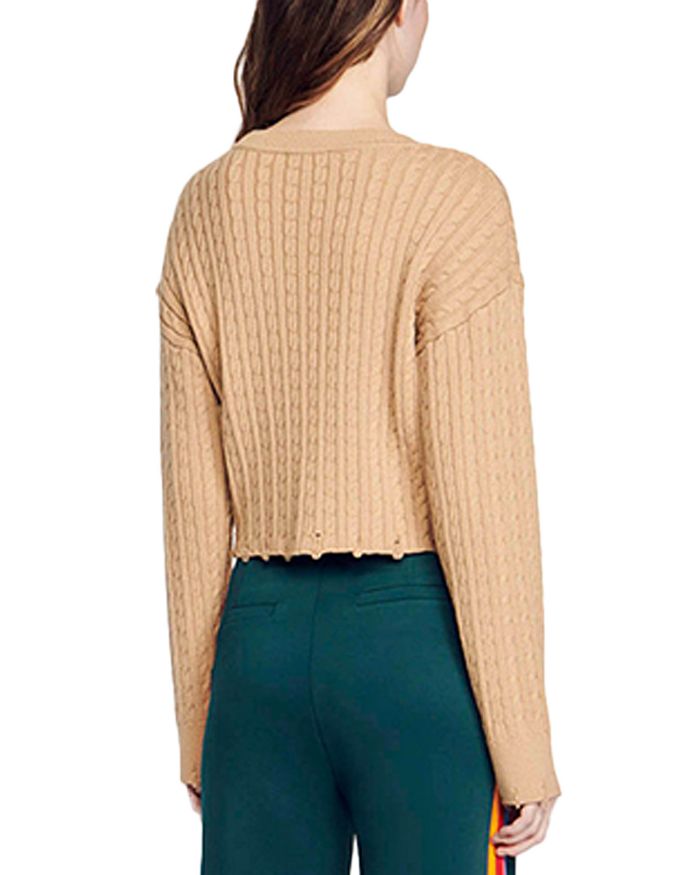 AIIZIE KNIT ROUND NECK SWEATER - product image