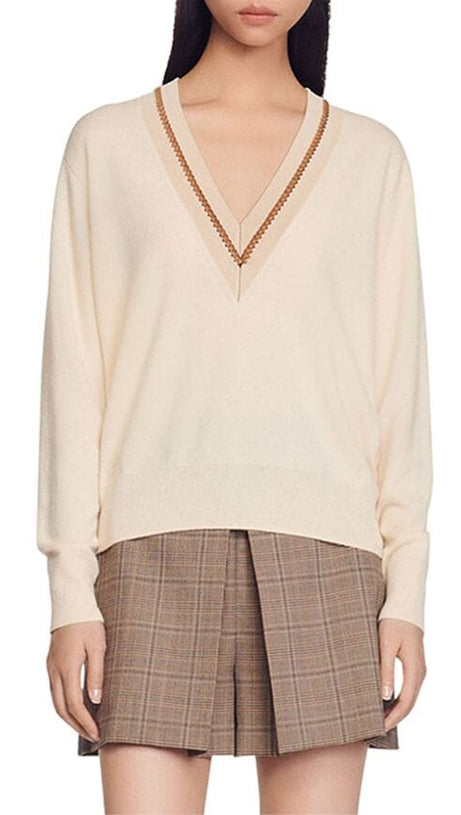 BRIDGET V NECK SWEATER