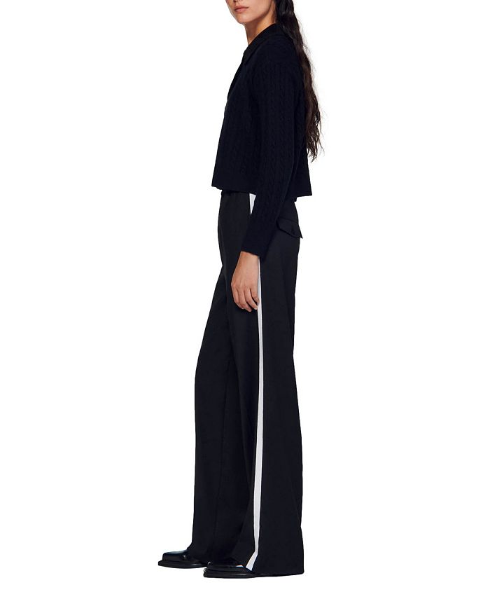 AIIZIE CABLE KNIT POLO NECK JUMPER - product image