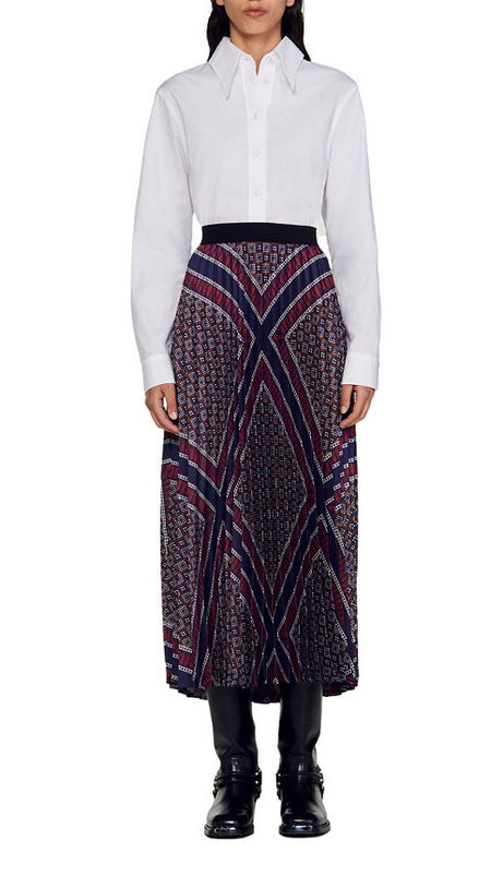 LOANA PLEATED SKIRT