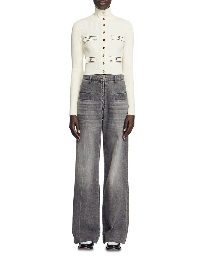 AIIZIE RIBBED CARDIGAN - product image