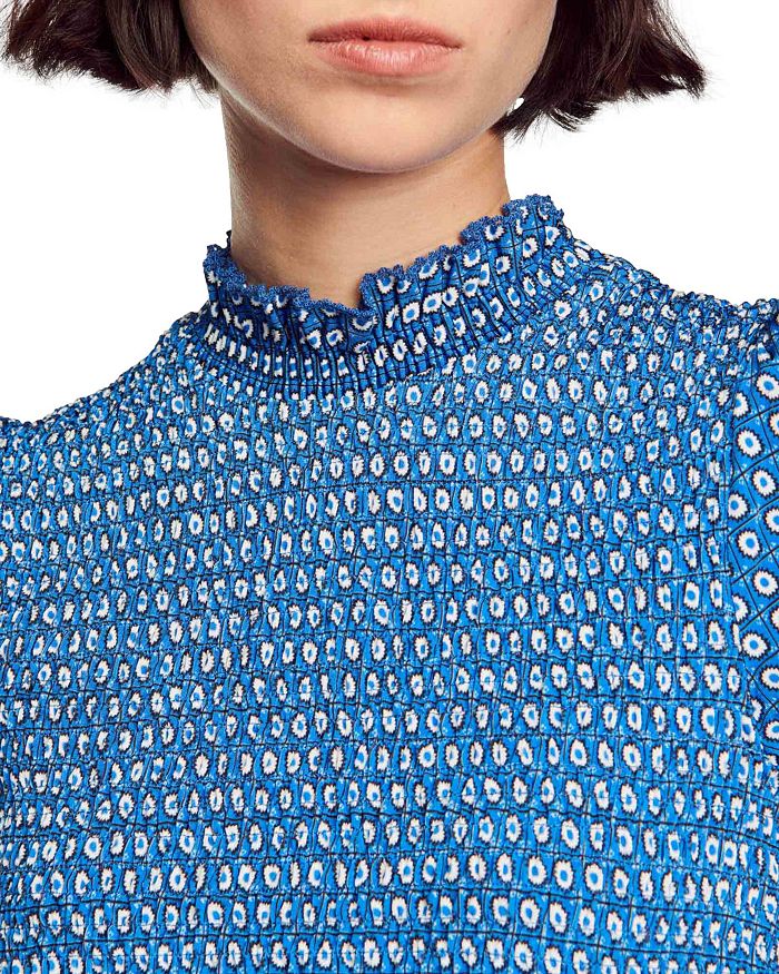 AIIZIE MOLITOR SMOCKED TOP - product image
