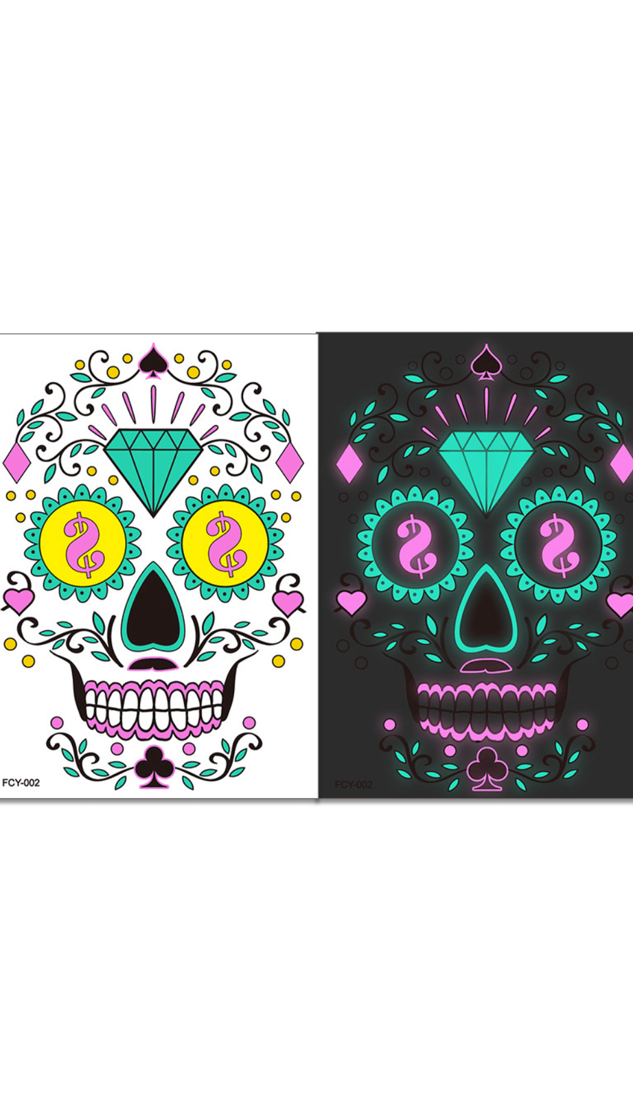 Narben-Tattoo-Aufkleber