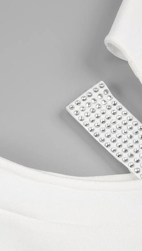 Rückenfreies Cut-Out-Strasskleid - Ulian