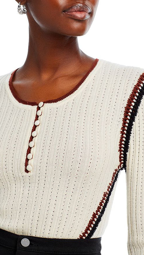 RIVA RIBBED TOP