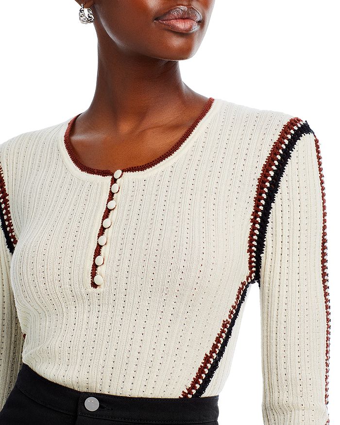 AIIZIE RIVA RIBBED TOP - product image