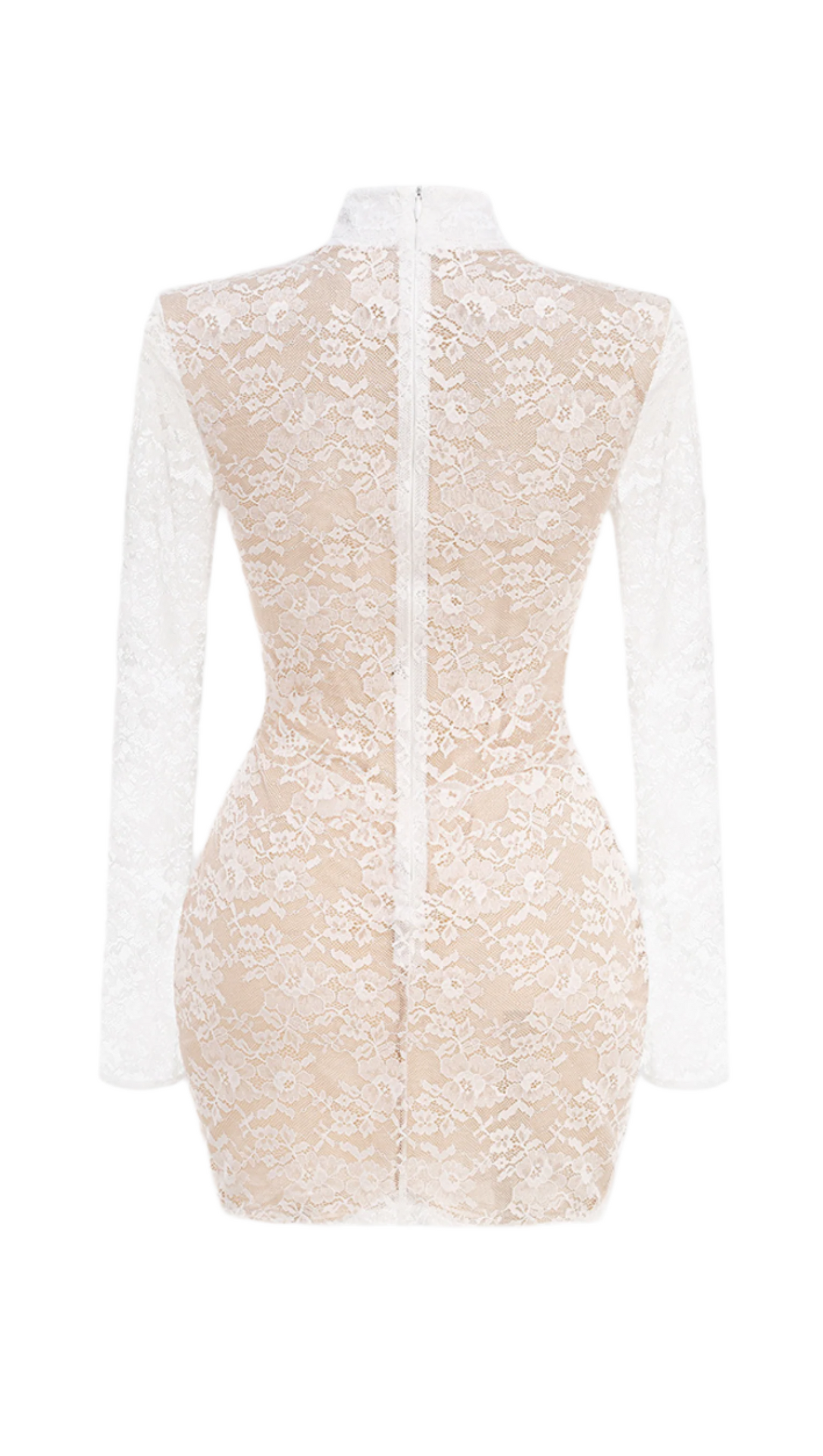 Spitzenkorsett-Minikleid