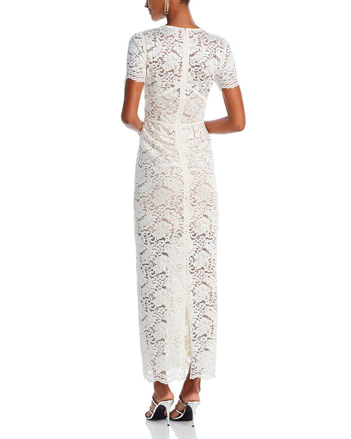 AIIZIE FLORAL LACE MIDI DRESS - product image