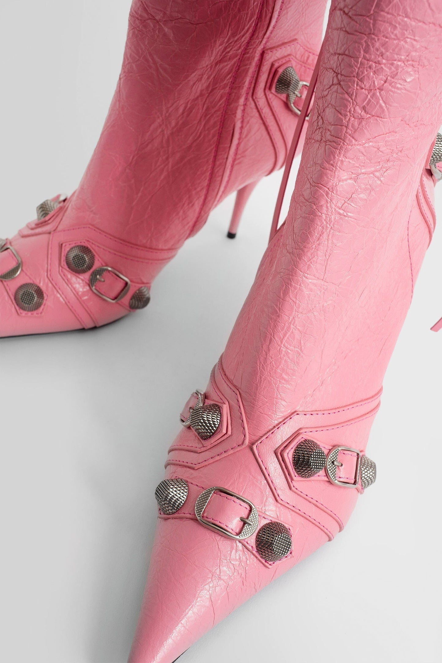 AIIZIE SHILIA ZIP KNEE-HIGH BOOTS - PINK - product image