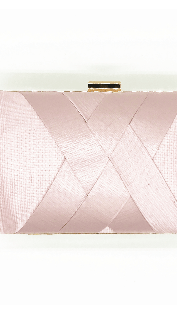 AIIZIE SILK CLUTCH WITH TASSEL PENDANT - product image