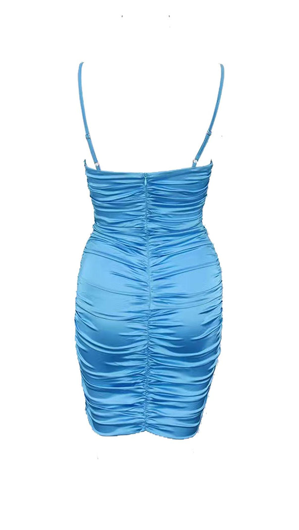 AIIZIE SLING PLEATED TIGHT-FITTING LACE-UP SKIRT. - product image