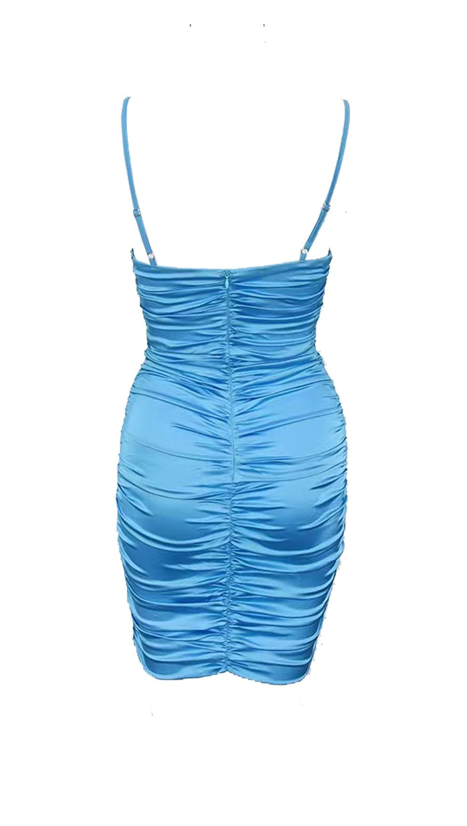 SLING PLEATED TIGHT-FITTING LACE-UP SKIRT.