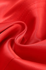 Strapless High Slit Gown With Gloves