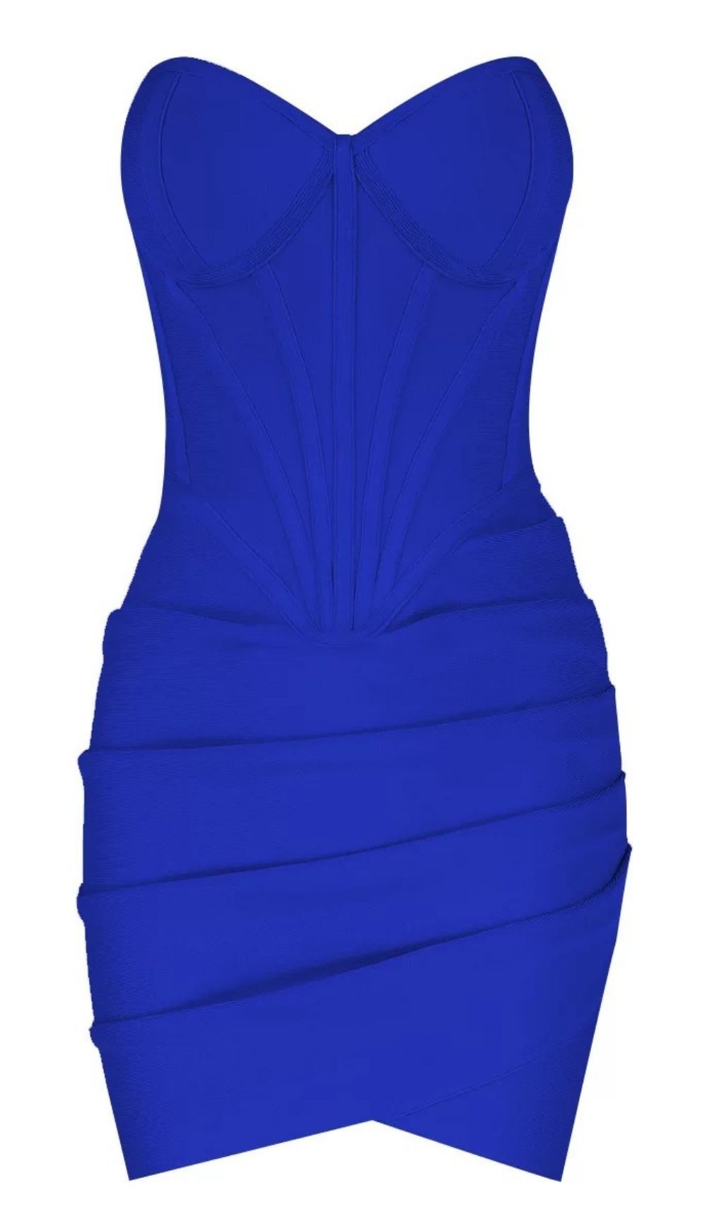 ABITO A RIGHE CON PLISSETTATURE E TOP A TUBINO