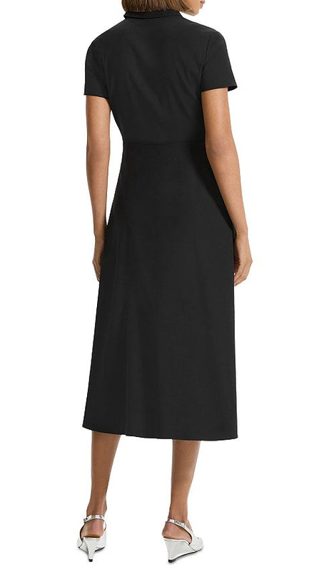 ABITO CAMICIA MIDI NERO 