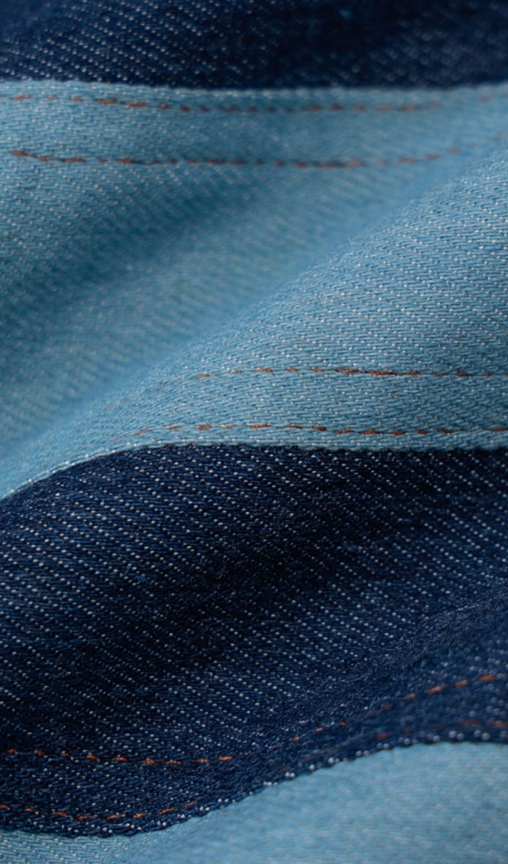 TIE DENIM WRAP CHEST