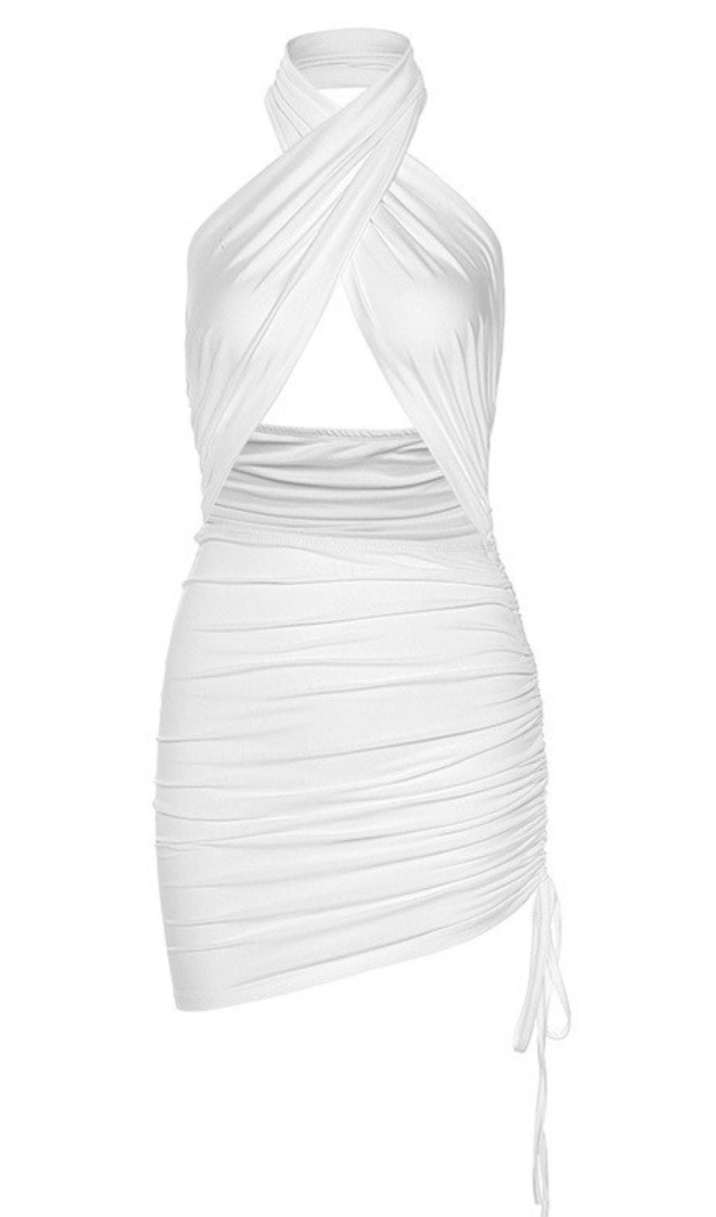 ABITO AVVOLGENTE CON CRAVATTA