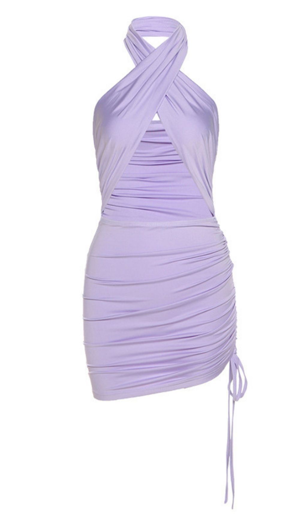 ABITO AVVOLGENTE CON CRAVATTA