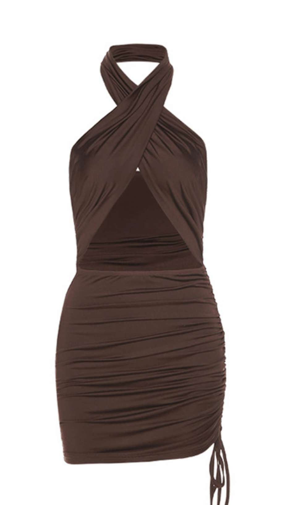 ABITO AVVOLGENTE CON CRAVATTA