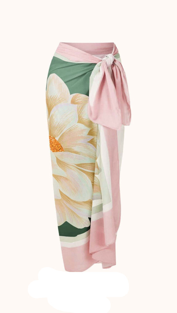 AIIZIE STRAPLESS OMBRE SWIMWEAR - product image