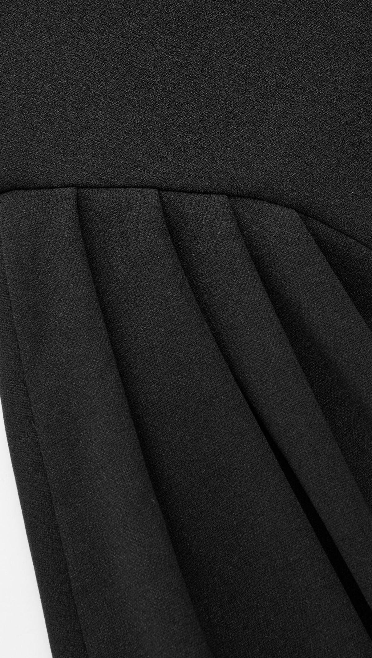AIIZIE TWO TONE BOW TIE RUFFLE MIDI DRESS - product image