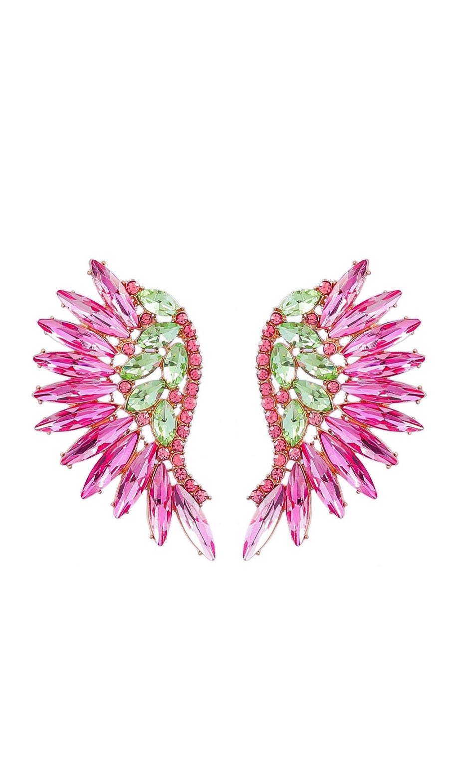 RAINBOW RHINESTONE EARRINGS