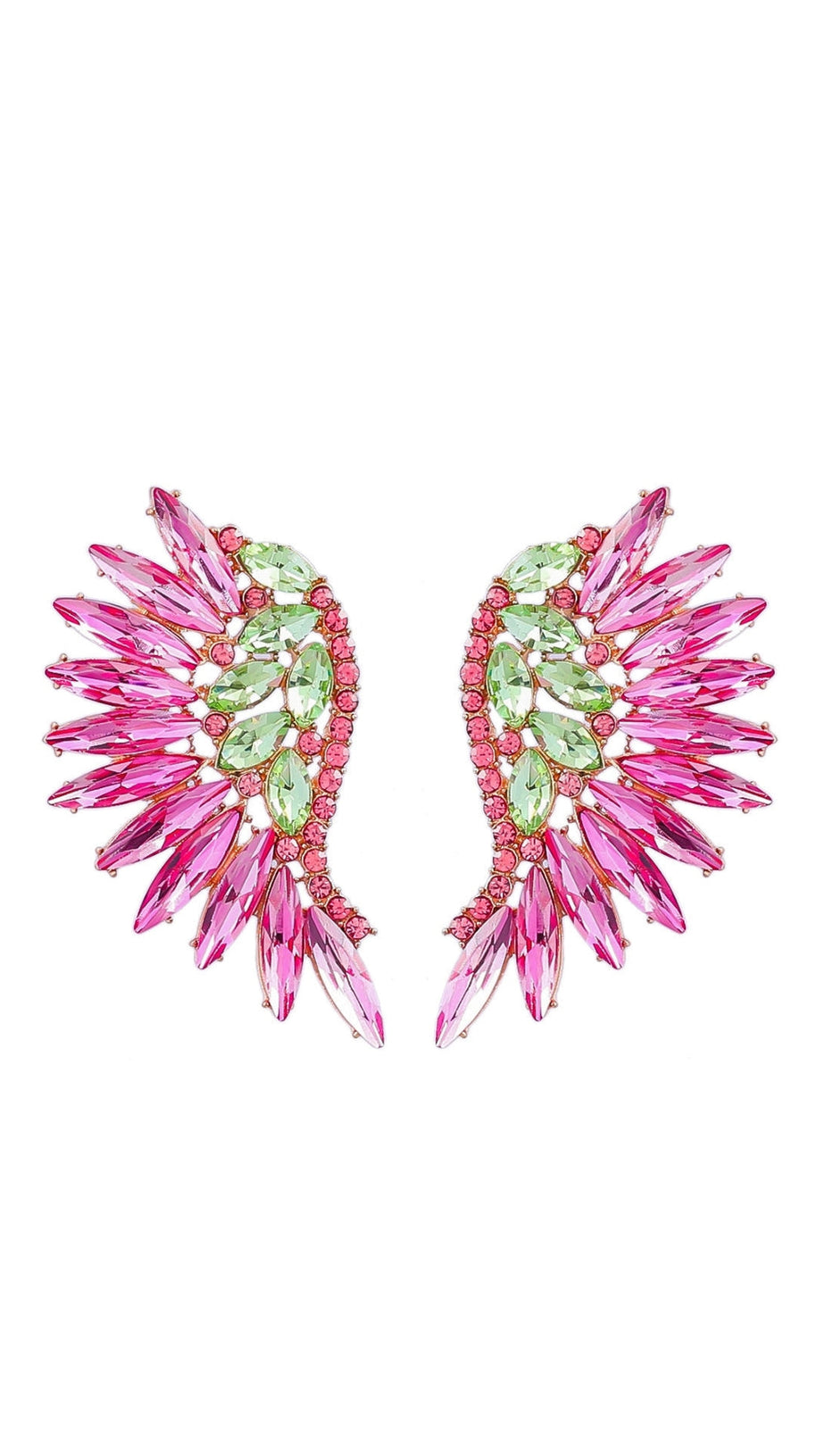 RAINBOW RHINESTONE EARRINGS