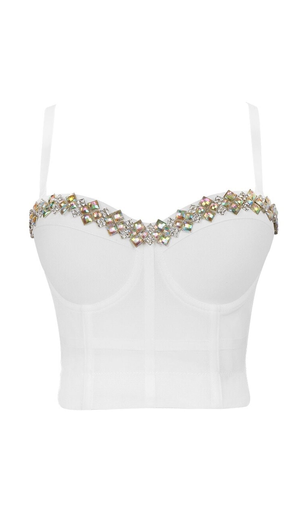 CORSETTO DI CRISTALLO BIANCO