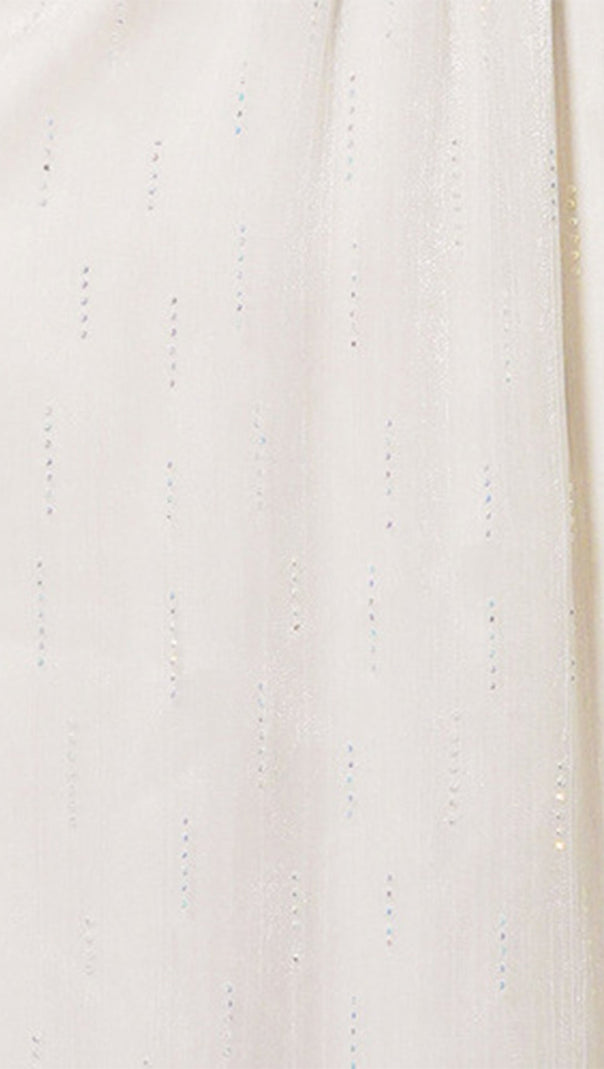AIIZIE GIANNA MESH V-NECK MAXI DRESS - product image