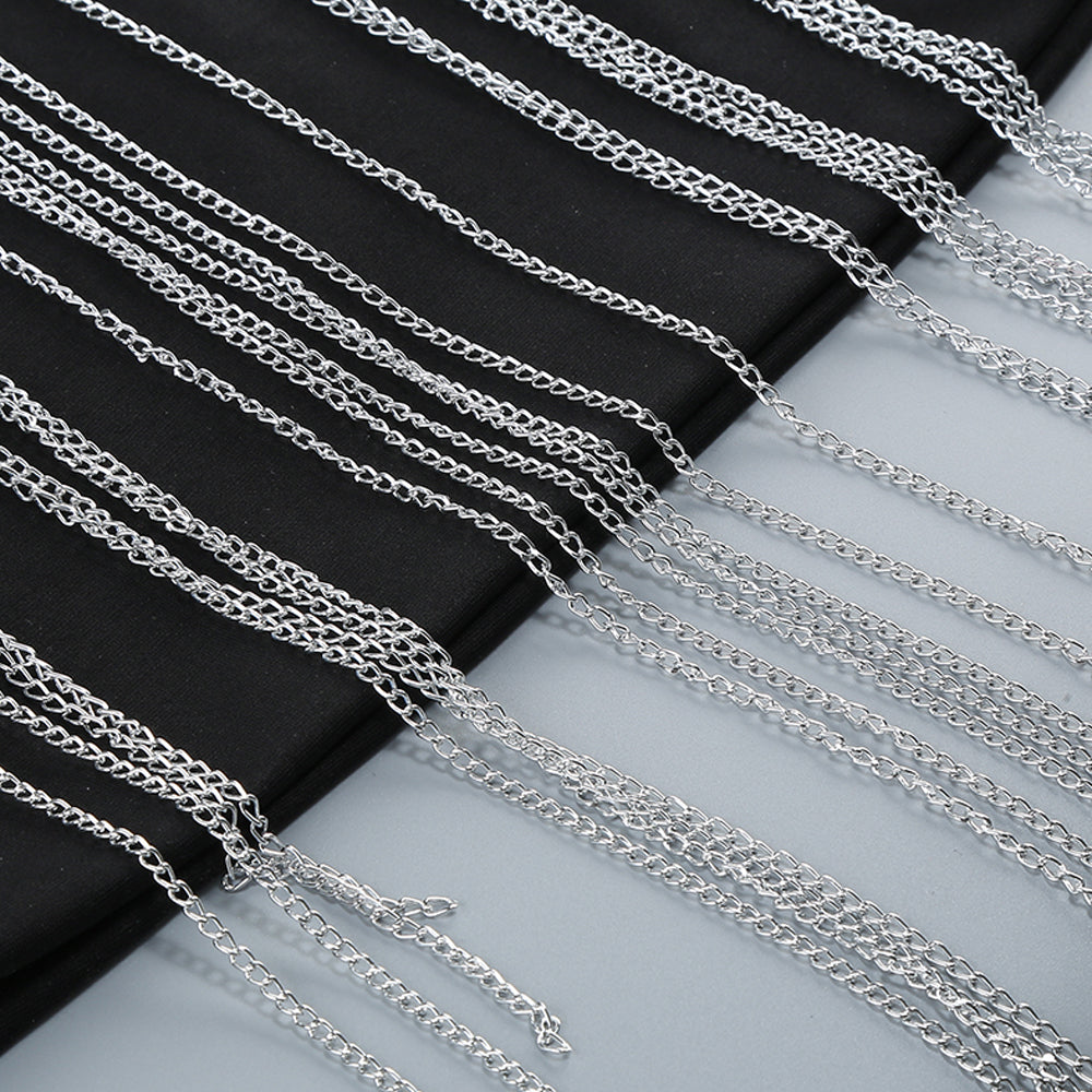 AIIZIE EVELYN CRYSTAL CHAIN DETAIL STRAPLESS BLACK JUMPSUIT - product image