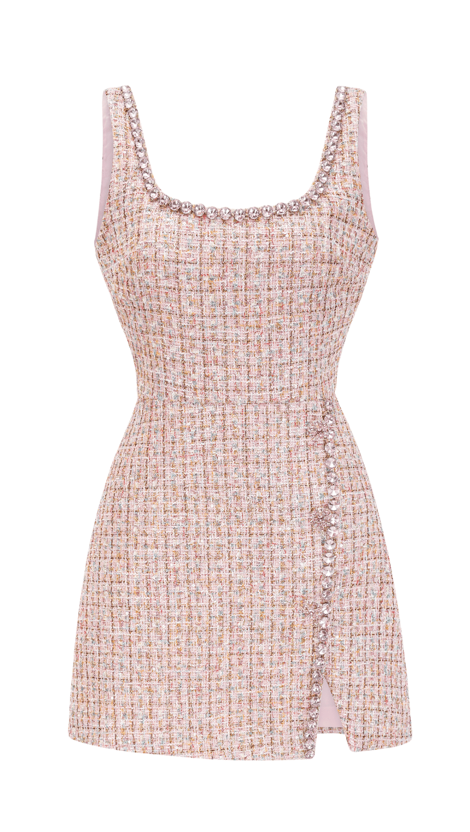 Mini abito in tweed con cristalli Aoife 