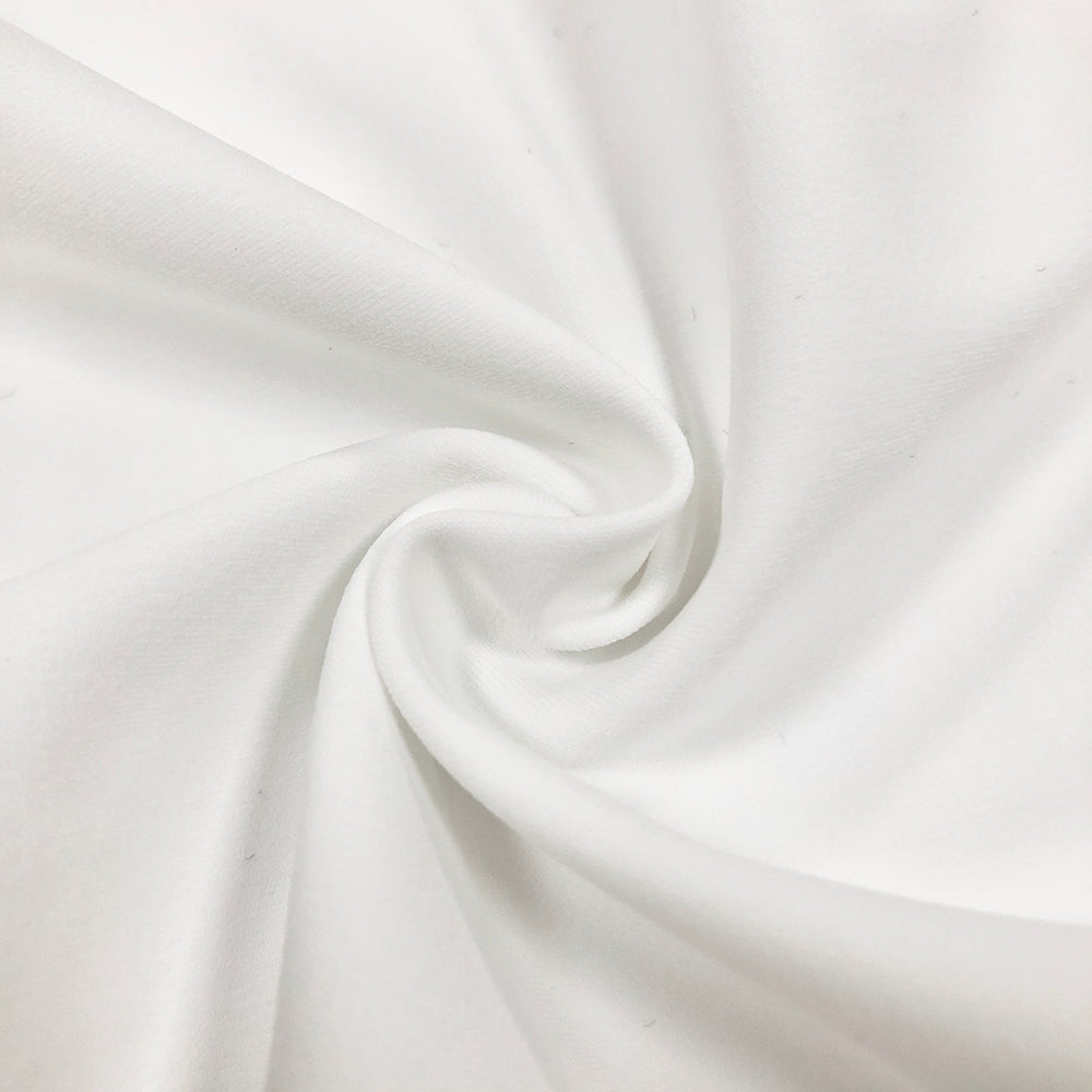 AIIZIE BELEN HIGHT SLIT PEARL HALTER MIDI DRESS IN WHITE - product image