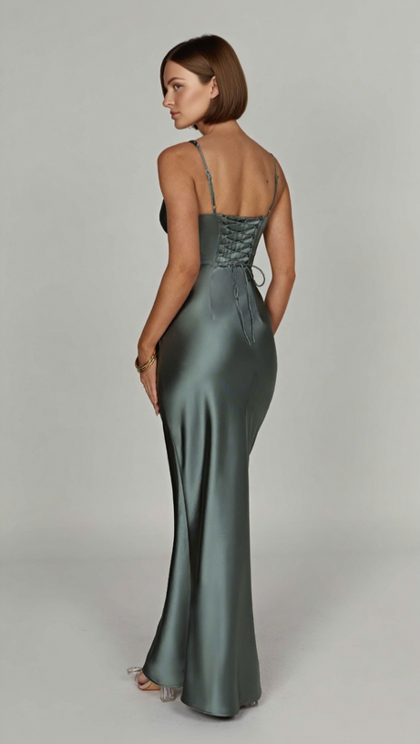 SHAE MAXI DRESS - SAGE