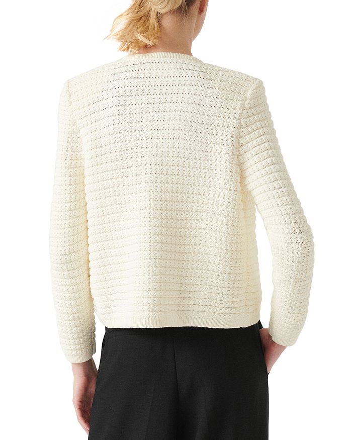 AIIZIE OFF WHITE GASPARD CARDIGAN - product image