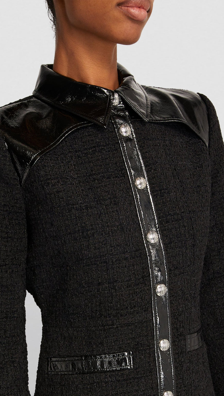 MINI ABITO CON BOTTONI 