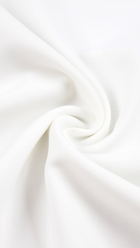 SKATER MAXI DRESS WHITE