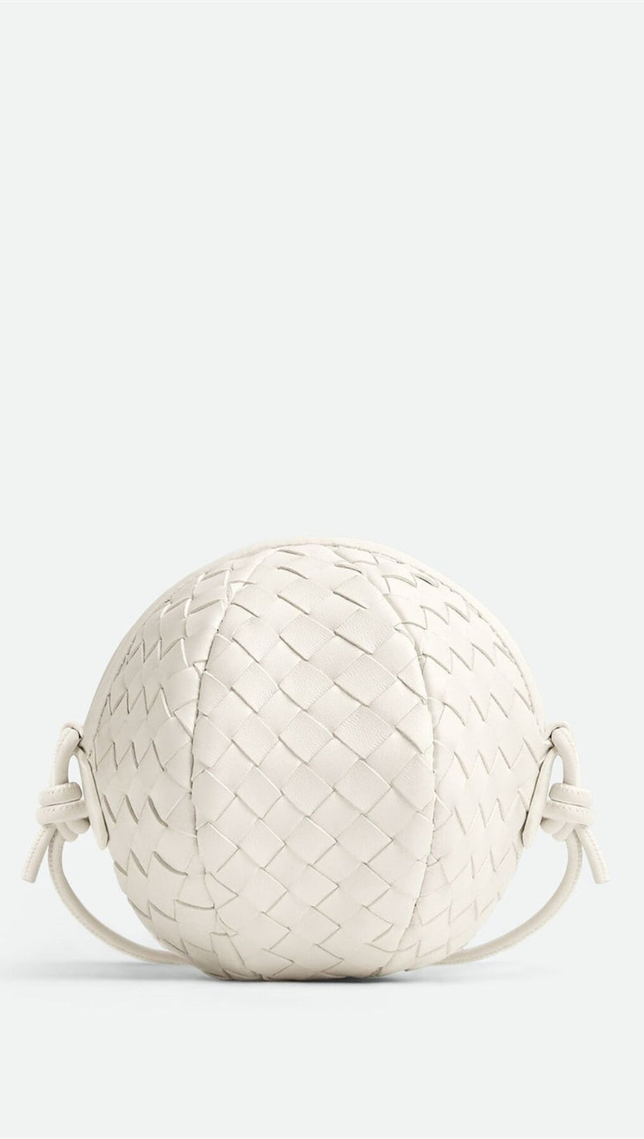 ROSALYN BALL CROSS-BODY BAG - WHITE