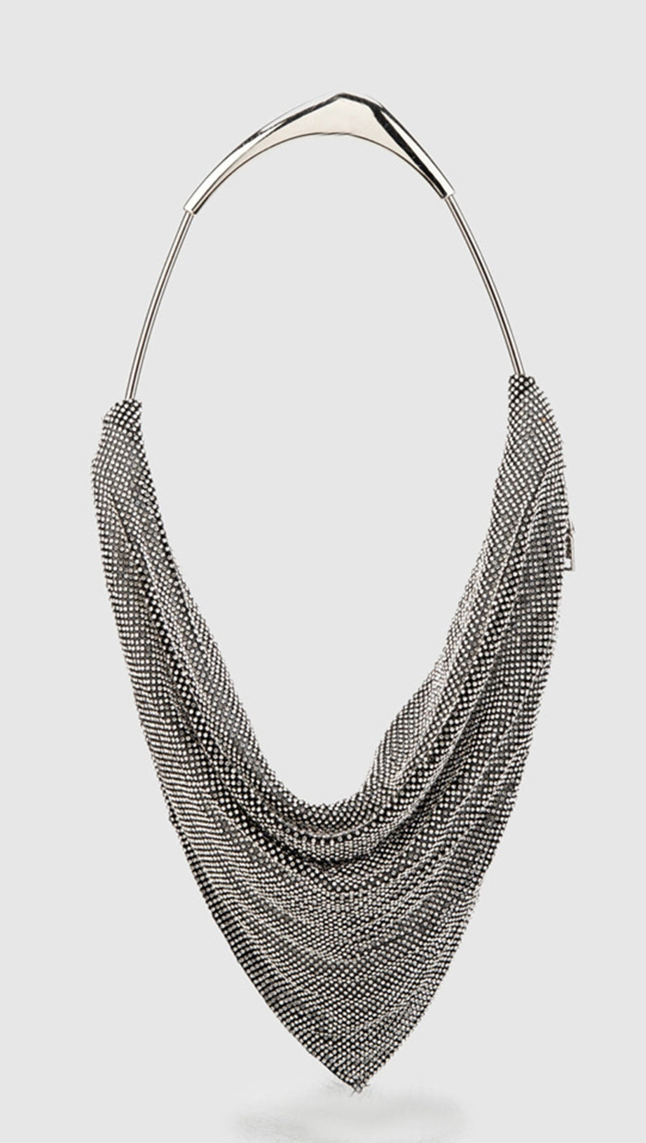 RHINESTONE EMBELLISHED TOTE BAG