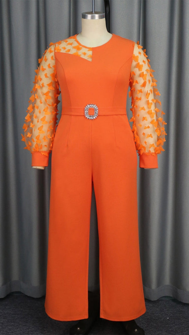 AIIZIE ANTONELLA LONG SLEEVE JUMPSUIT - product image