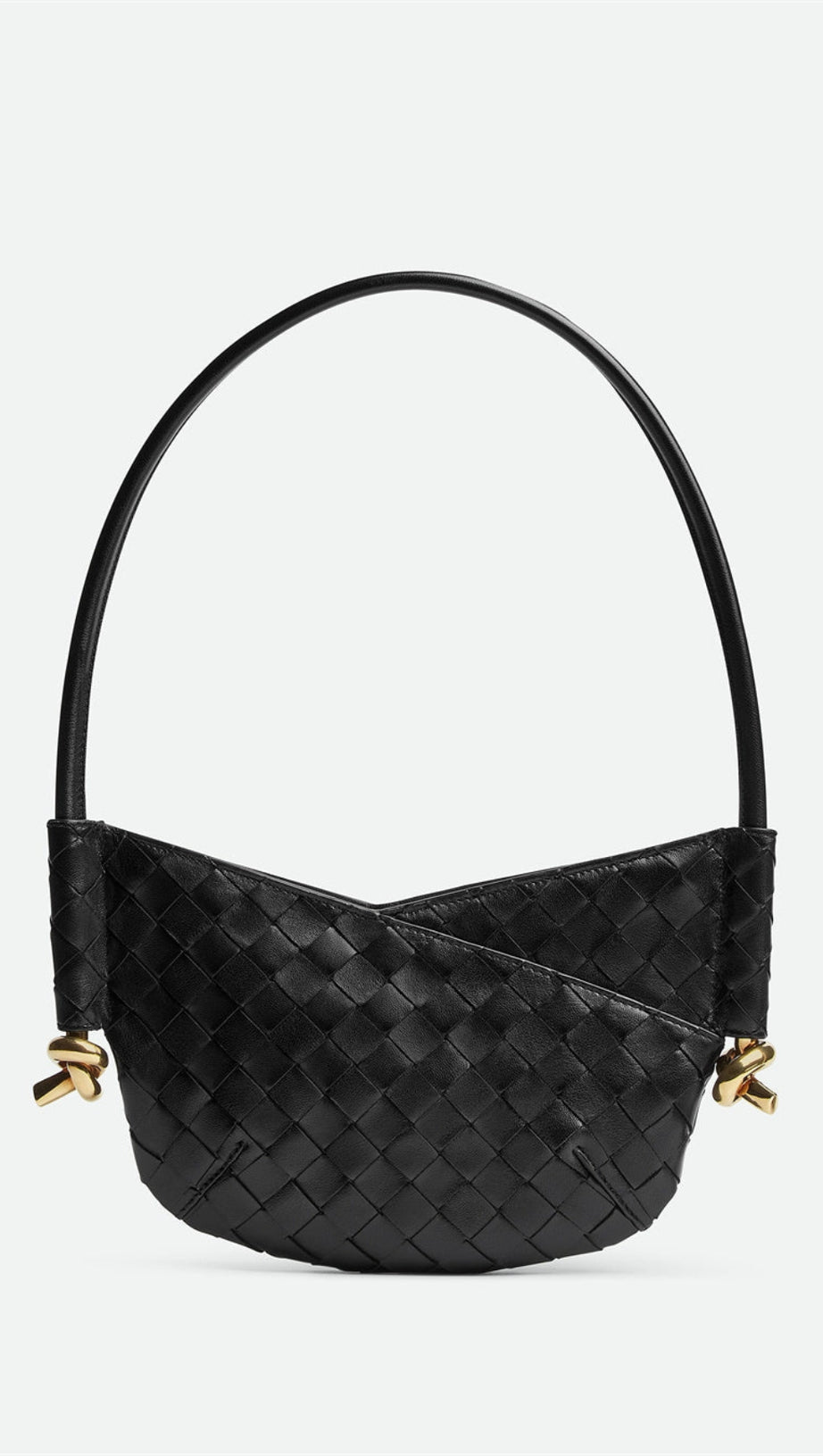 AZALEA WEAVE MINI SHOULDER BAG - BLACK