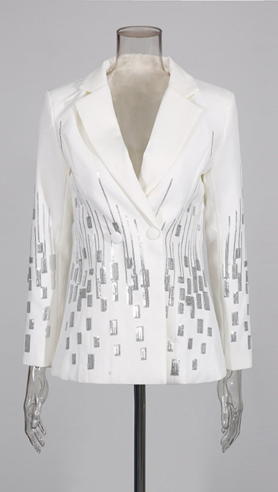 Idalis Glam Sequin Blazer & Pants Set - Women's Statement Suit