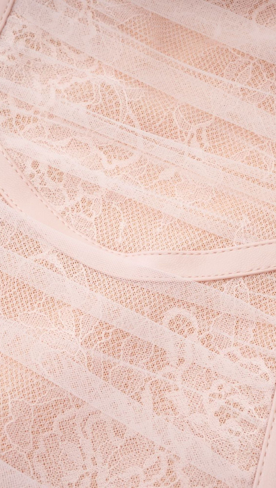 BELT LOOPS MESH MINI DRESS IN PINK