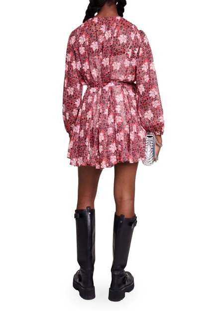 RIBABY PRINTED MINI DRESS