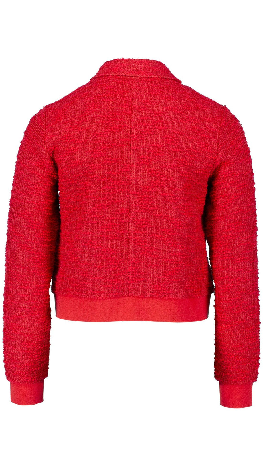 PLAIN JACKET SKIRT SET IN RED