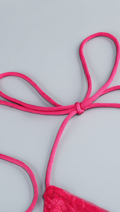 ABITO MIDI ADERENTE IN PIZZO RUCHED ADITI ROSSO